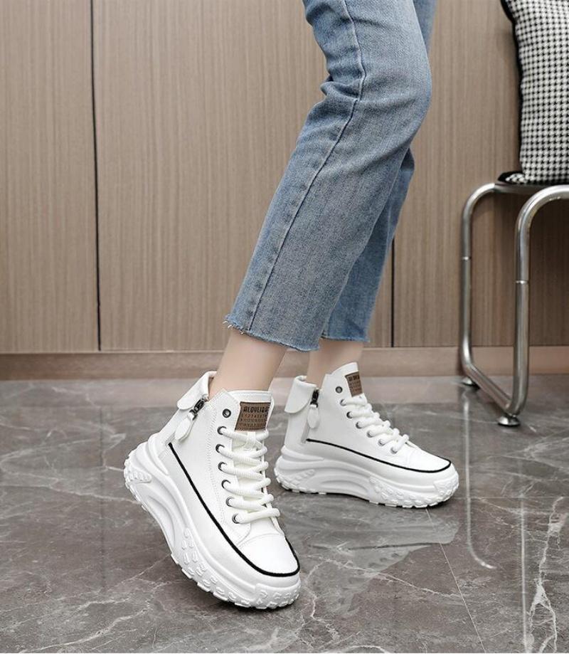 2024 Новые женские кроссовки Роскошные модные высокие женские ботинки Повседневная обувь на платформе Кроссовки для бега на открытом воздухе для женщин Tenis De Mujer