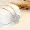 High-Grade Necklace Collarbone Chain Four-Leaf Clover Pendant Women's Necklace Simple Birthday Gift For Girlfriend