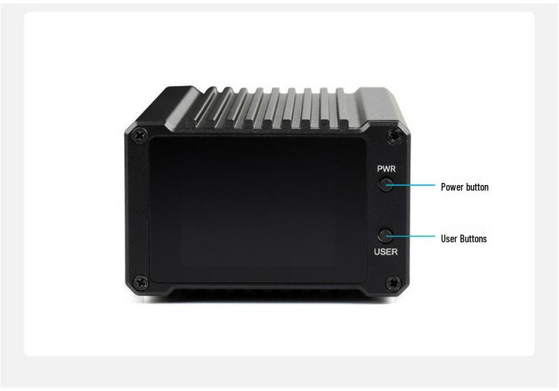 NAS-сервер на базе Raspberry Pi CM4 с двумя портами SATA и 2-дюймовым ЖК-дисплеем