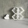 Love Insert Ornament Mold Гипсовые формы Гипс Love Love Drip Силиконовые формы Бетон
