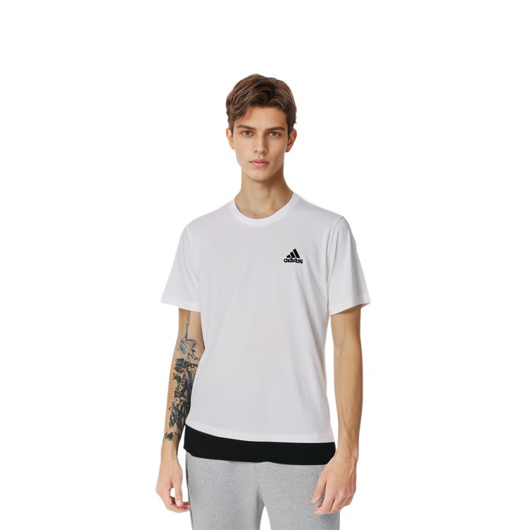 adidas Футболка ESSENTIALS Мужская Белая IC9286