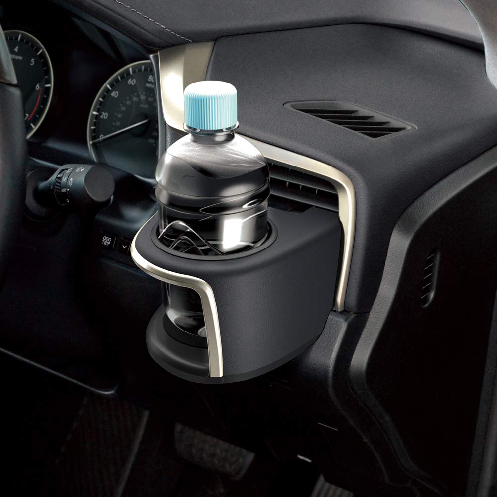 Tsuchiya Yac Vehicle Specific Item Lexus 20 Series RX Exclusive Air Conditioner Drink Holder for Driver Seat Black Length X Width X Height 19cm