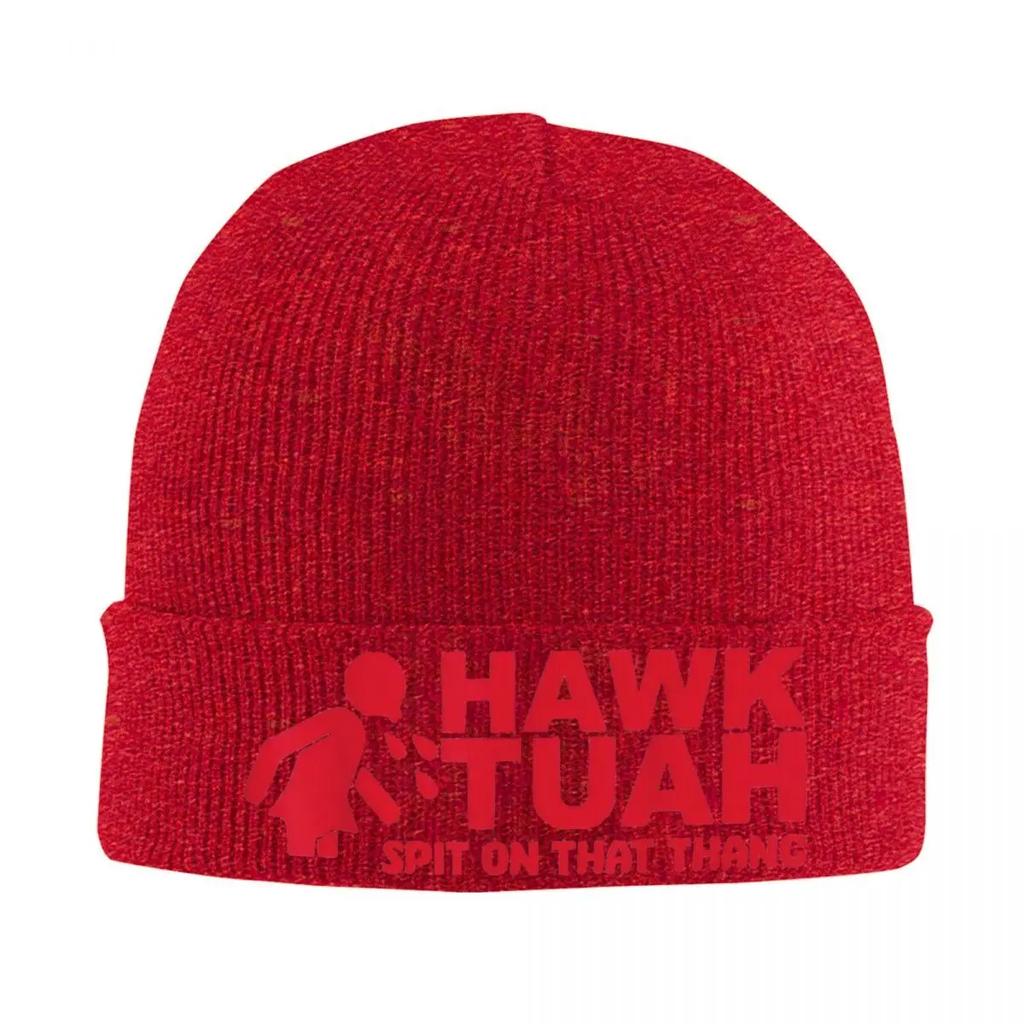New Hawk Tuah Spit On That Thang Viral Election Parody Hat Autumn Winter Skullies Beanies Fashion Cap FeUnisex Unisex Acrylic S