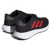 Adidas Кроссовки унисекс Response Runner Black Scarlet Core-Black Better-Scarlet Grey-Five ID7334