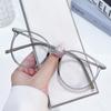 Anti-blue Light Glasses Round Metal Eyewear Women Man Daily Commute Eyeglasses Blue Light Blocking Man Lady Computer Eyeglas