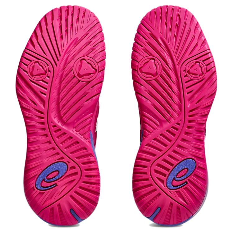 Asics GEL RESOLUTION X Износостойкие Низкие Теннисные Кроссовки Женские Розовые Кроссовки 1042A279-700