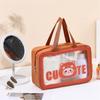 Travel Makeup Bag Multifunctional Waterproof Storage Bag Portable Makeup Organizer Portable Transparent Cosmetic Pouch For