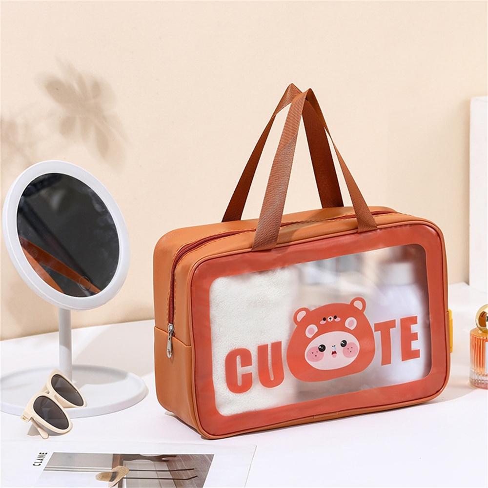 Travel Makeup Bag Multifunctional Waterproof Storage Bag Portable Makeup Organizer Portable Transparent Cosmetic Pouch For
