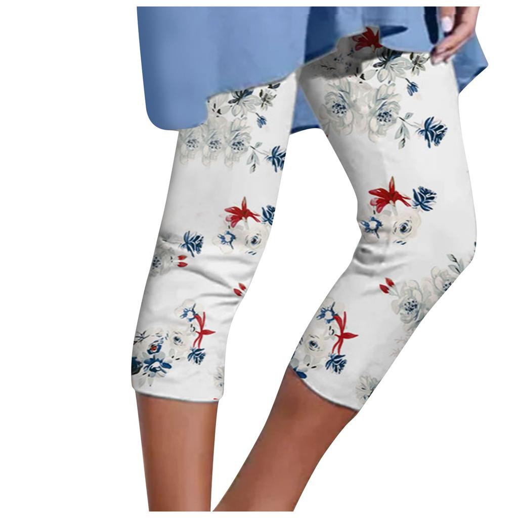 Повседневные леггинсы, обтягивающие сексуальные дышащие леггинсы с принтом Капри