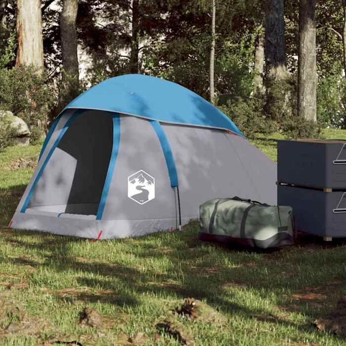 VidaXL Tente de camping à dôme 1 personne bleu imperméable, tente, abri de camping, abri de jardin, tente de jardin, abri 94789