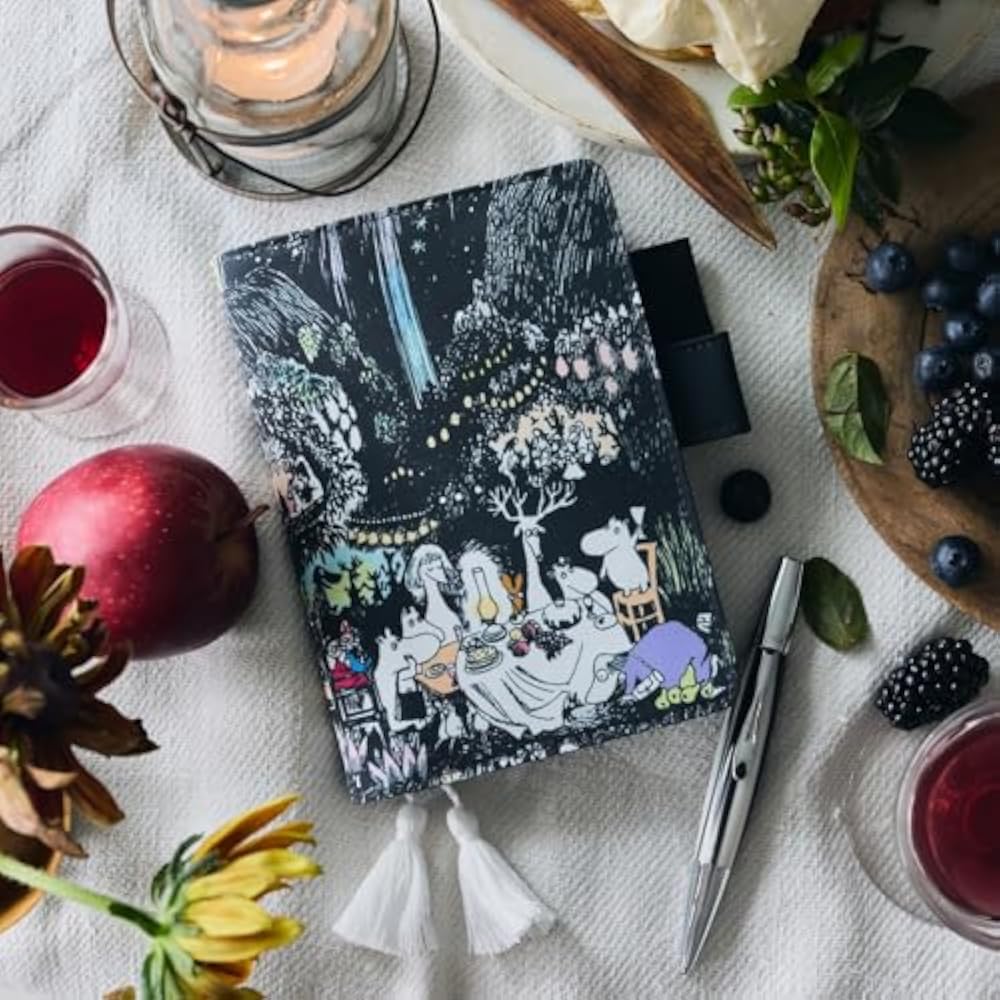 Hobonichi Notebook Original (A6) Notebook Cover Moomin/Big Party Night
