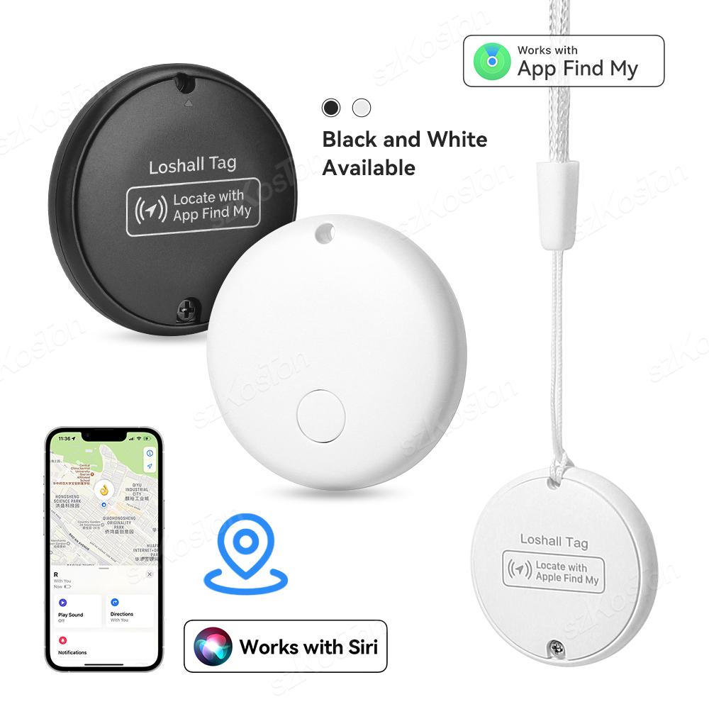Глобальный мини-GPS-трекер, совместимый с iOS Find My APP, смарт-тег, защита от потери, кошелек для домашних животных, ключ, автомобильный искатель, локатор предметов для iPhone