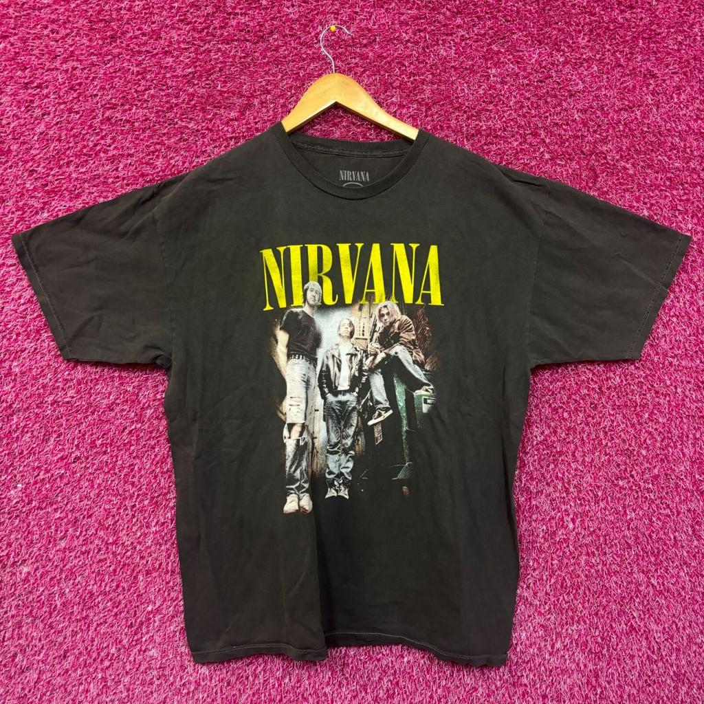 Футболка Nirvana Grunge Live Rock размер L