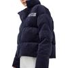 Puma X Vogue Collaboration Solid Color Appliqué Stand Collar Jacket Women Jacket Navy-Blue 536696-43