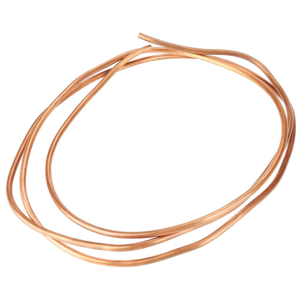 2m T2 Soft Copper Coil Tube Pipe ID 4mm OD 5mm Thickness 0.5mm for Refrigeration