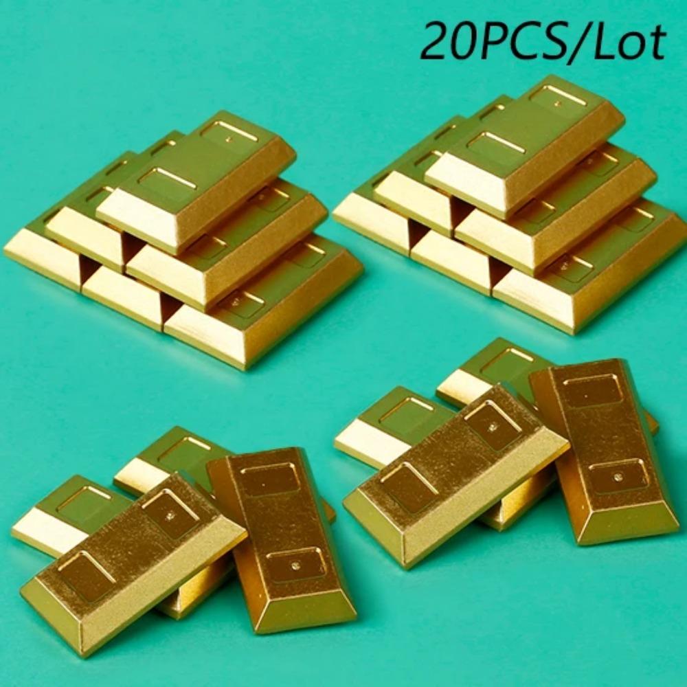 MOC Precious Deposits Building Blocks Treasure Pirate Map Gold Ore Silver Brick Box Diamond Bricks Toys Gift