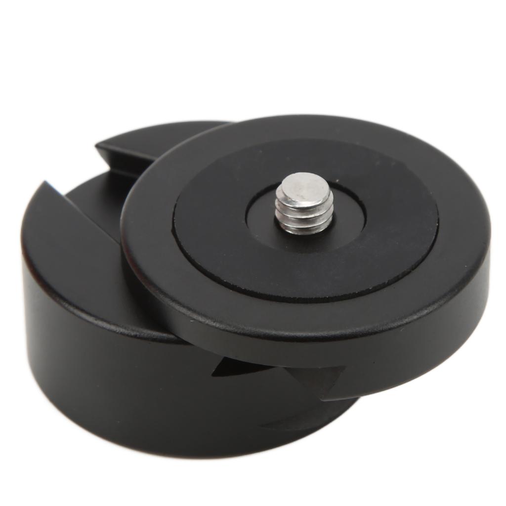 Шаровая головка Быстросъемная пластина Зажим Круглый быстросъемный зажим с винтом 1/4 дюйма для цифровой камеры