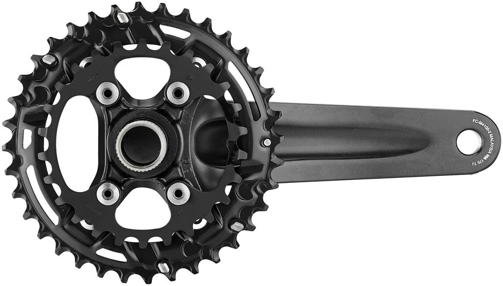 SHIMANO Система шатунов 10 скоростей 170 мм EFCM41002CX66 DEORE FC-M4100-2 36-26T