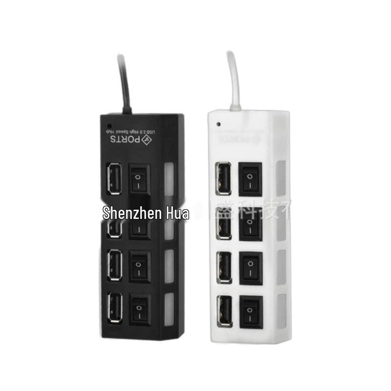 Высокоскоростной 4-портовый USB 2.0 хаб с независимыми переключателями