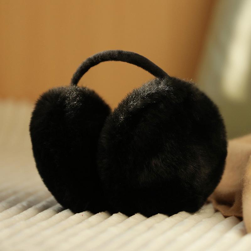 Унисекс складные плюшевые зимние наушники - утеплители для ушей, защищающие от холода