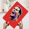Virgil Van Dijk Pop Art Portrait Printed Poster Customized Wall Art Retro Vintage Metal Tin Signs for Room Office Decoration