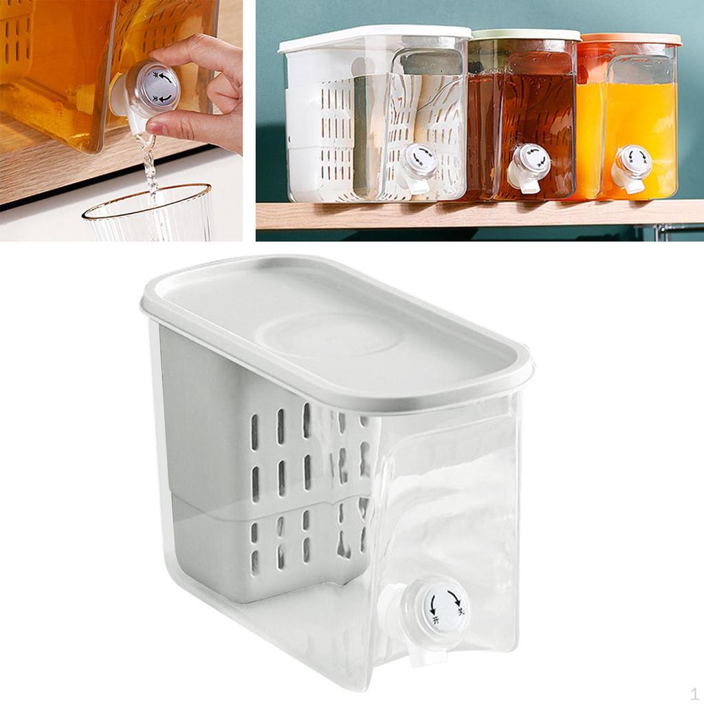 Бочка-диспенсер для холодных напитков Чай Лимонад Банки Кувшин Пивной кувшин с фильтром Чайник Холодная вода