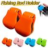 2Pcs Elastic Fishing Rod Holder Non-Slip Fishing Rod Fixer Multifunctional Rod Holder  Outdoor