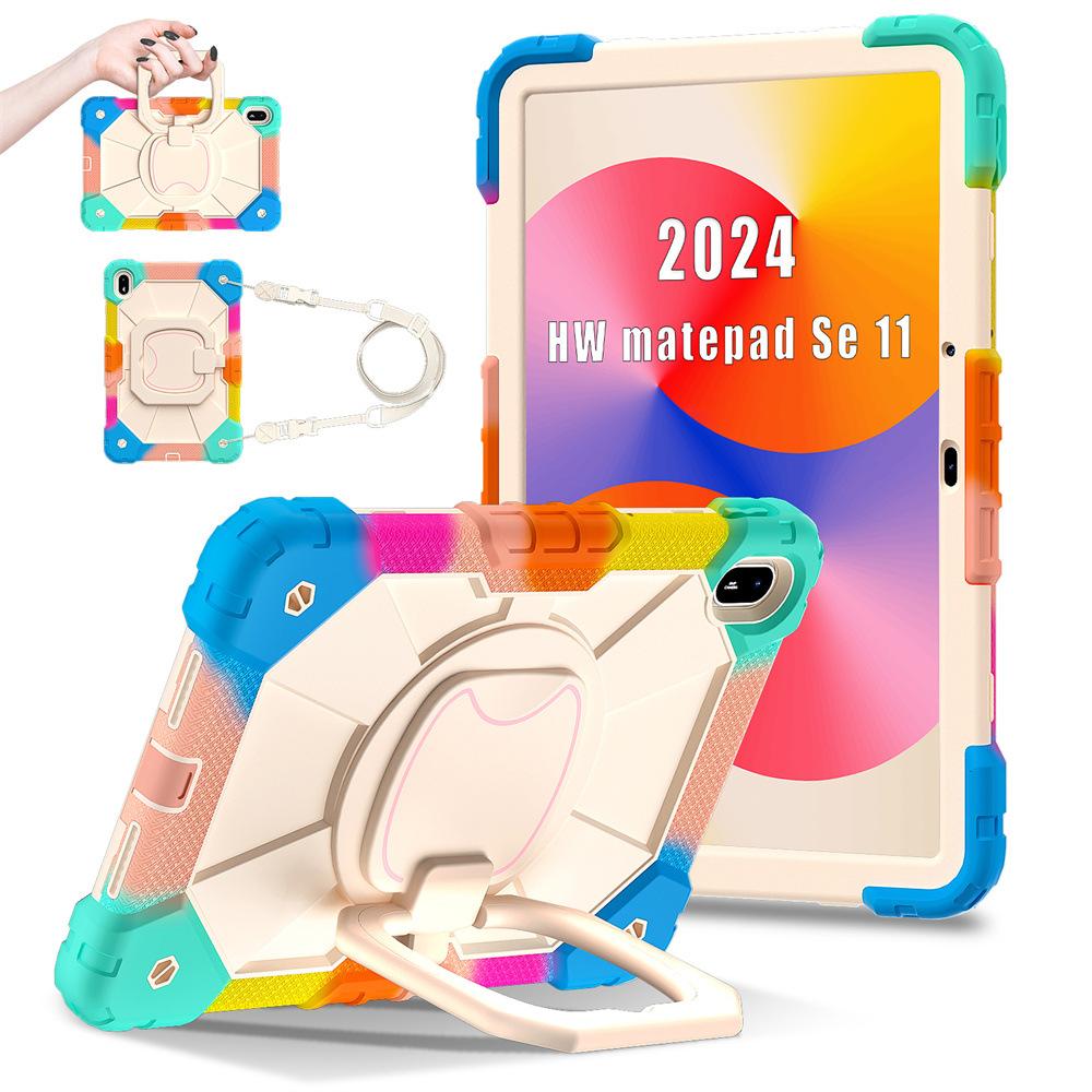 Suitable for Huawei tablet protective case matepad11.5AIR11.5 inch 360-degree wristband rotating stand