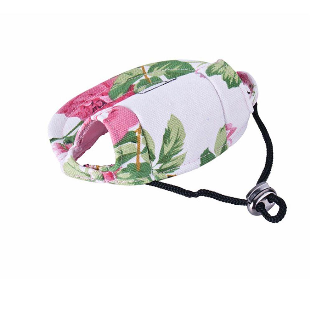 Adjustable Puppy Supply Summer TAILUP Dog Sun Hat Baseball Cap Cotton Canvas Pet