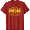 Best Mom in the Galaxy Graphic Tee Soft Breathable Cotton T-Shirt Casual Gift for Mom
