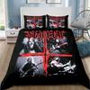 Slayer Heavy Metal Band Music Duvet Cover Pillowcase Bedding Set Adult Boy Girl Bedroom Decoration Gift Single Double Size