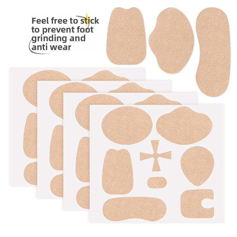 Нетканый материал можно наклеивать по желанию, износостойкий и противоизносный, наклейку на пятку можно разрезать, наклейка от мозолей, мягкая самоклеящаяся наклейка для ног