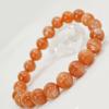 OMAMORI-DO Sun Moonstone Bracelet Highest Grade AAAAA Red