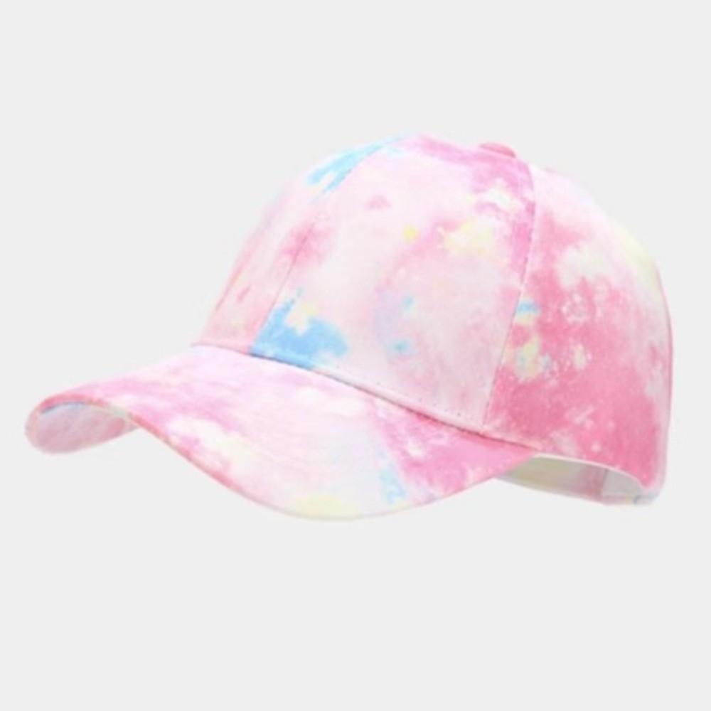 Adjustable Baseball Cap Colorful Graffiti Duck Tongue Hat Outdoor Sports Hat for Men and Women