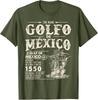 Гольф Мехико 1550 - Мексиканский залив 1550 Ретро Винтаж Унисекс Футболка