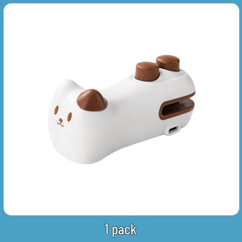 Портативная USB-мини-машина для термосварки: Резак и запечатывающий аппарат для закусок двойного назначения