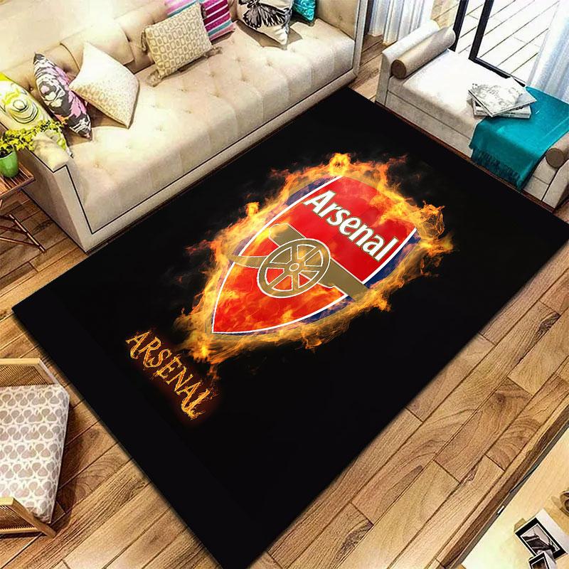 Ковер Arsenal F для гостиной, спальни, дома, украшение дивана, нескользящий коврик для детских игр