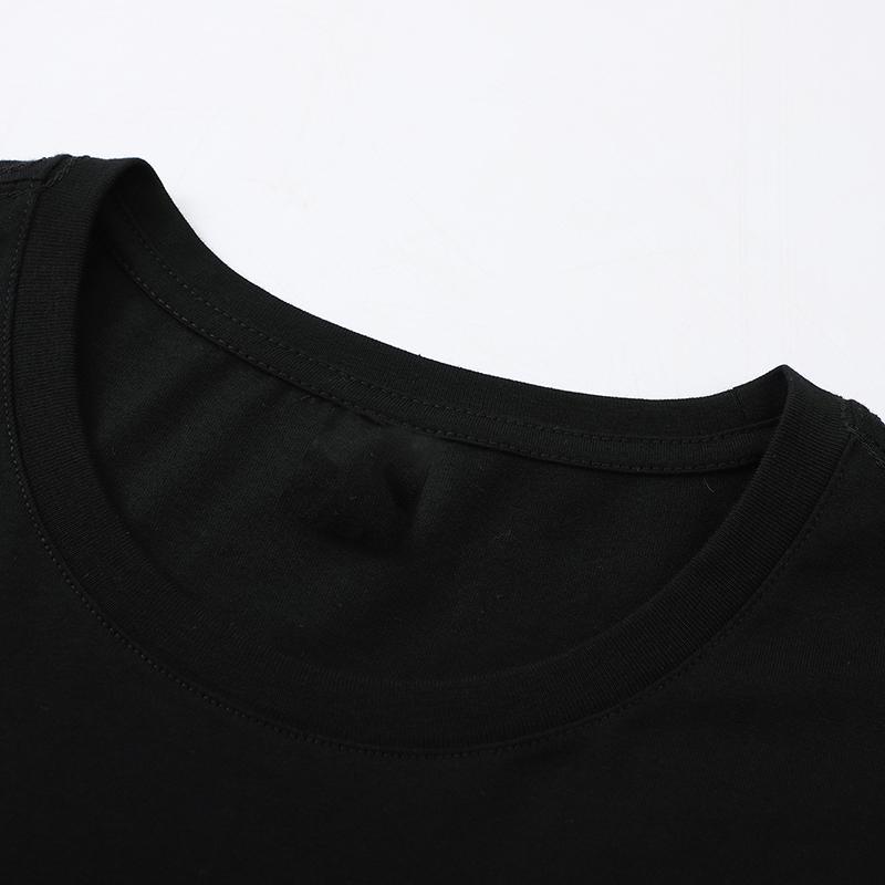 Men's & Women's Custom Cotton T-Shirts - Personalize with Your Own Text or Image, Summer Casual Style T-shirts