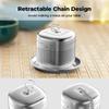 Extended Chain Hook Stainless Steel Tea Infuser Ball Extra Fine Mesh Ball Shape Loose Tea Steeper Brew Tea Mesh Filter Strainer