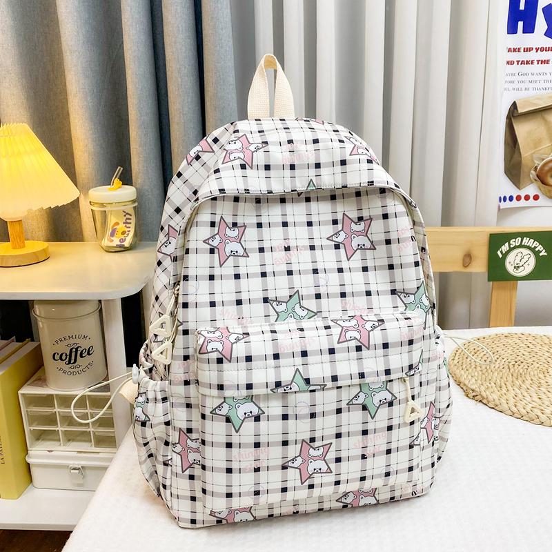 Большой вместительный легкий рюкзак с мультяшным принтом женский рюкзак школьный рюкзак для студента