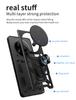 Armor Funda для Xiaomi 14 Ultra Case Slide Camera Protective Cover для Xiaomi Mi 14 Xiaomi14 Ultra Magnetic Holder Ring Stand Coque