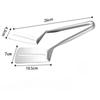 1Pc Stainless Steel Steak Clips Multifunctional Spatula Double-Sided Cooking Tongs For Fish Meat Pizza Kitchen Baking Tools 6