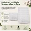 Rael Organic Cotton Cover Feminine Care 5-Piece Set – Regular & Large Sanitary Pads, Overnight Pads and Panty Liners (5 Packs)