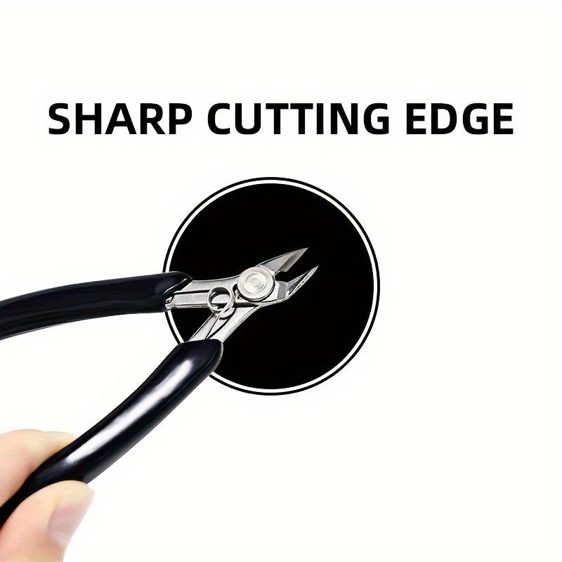 1PC Stainless Steel Cutting Pliers Versatile, Durable & Comfortable - Ideal For Construction, Repairs, And Wire Cutter Jewelry Making Plier