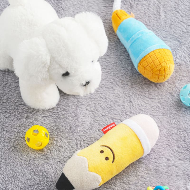 [Питомец] Мягкая игрушка в форме карандаша