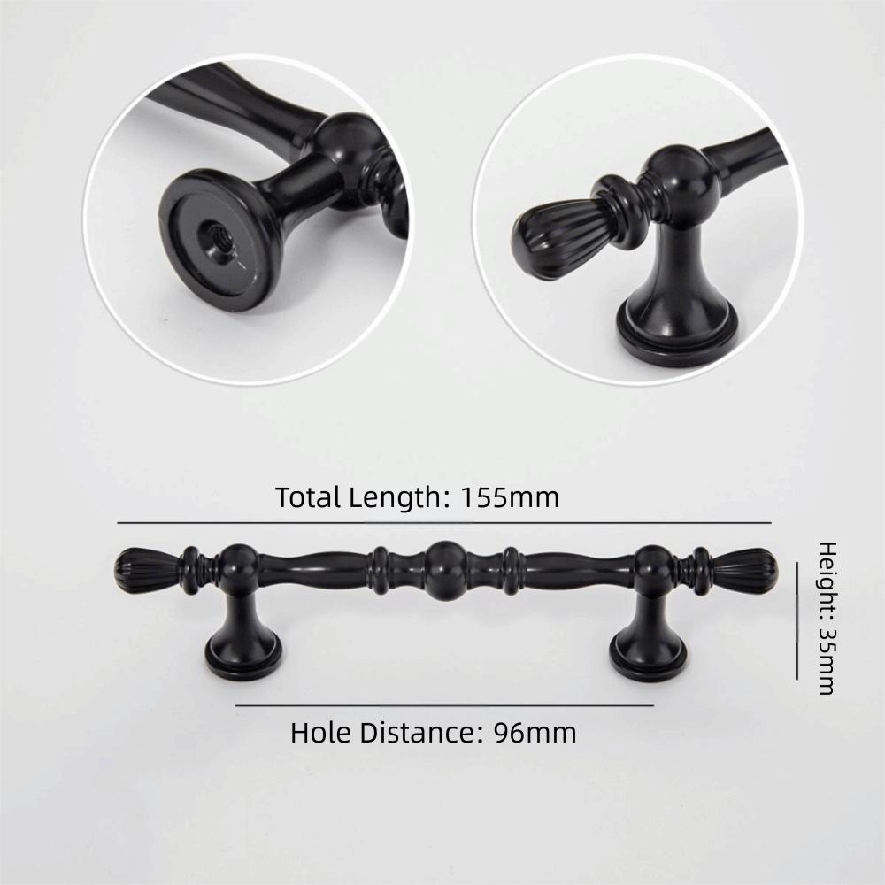Nordic Style Wardrobe Door Handle Zinc Alloy Furniture Handle Door Pulls Wardrobe Drawer