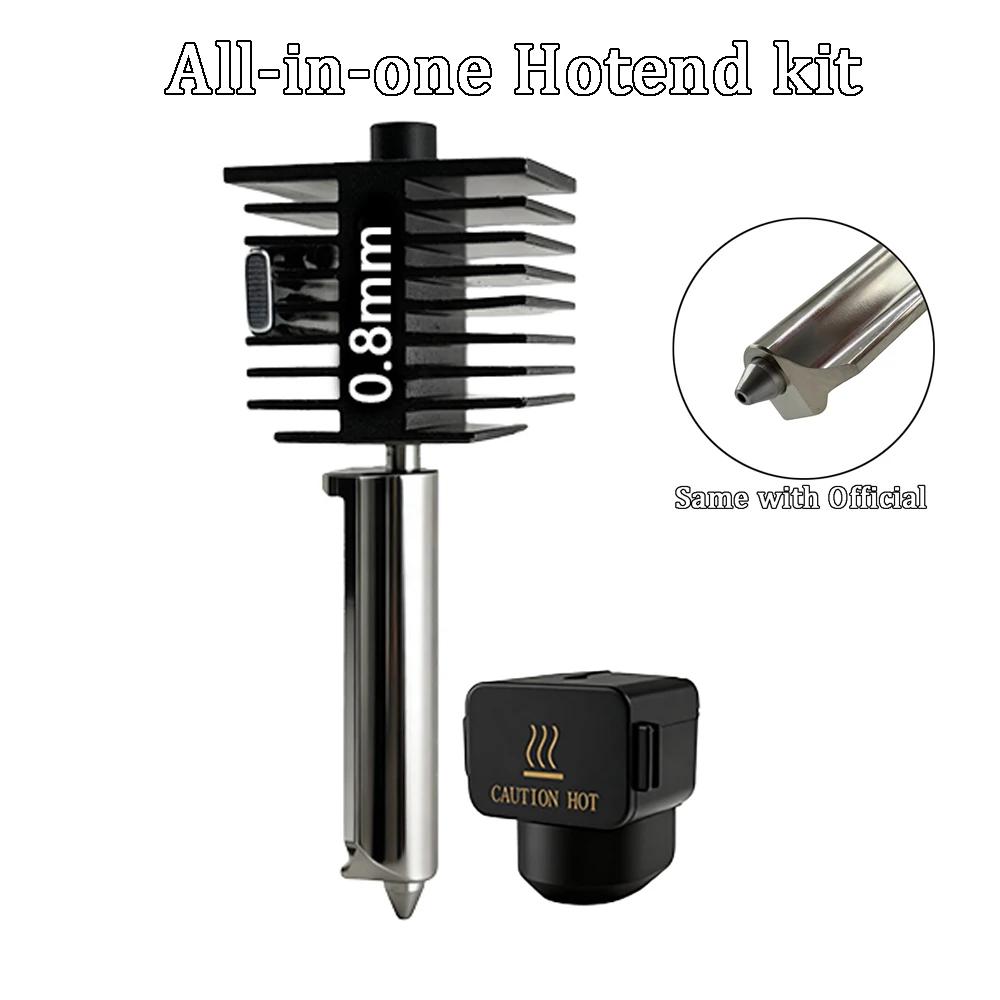Для Bambu Lab A1/A1mini Хотэнд Улучшенная нагревательная сборка Высокотемпературная стойкость Для Bambu Lab A1 Mini Аксессуары Bambulab Топливные форсунки 6