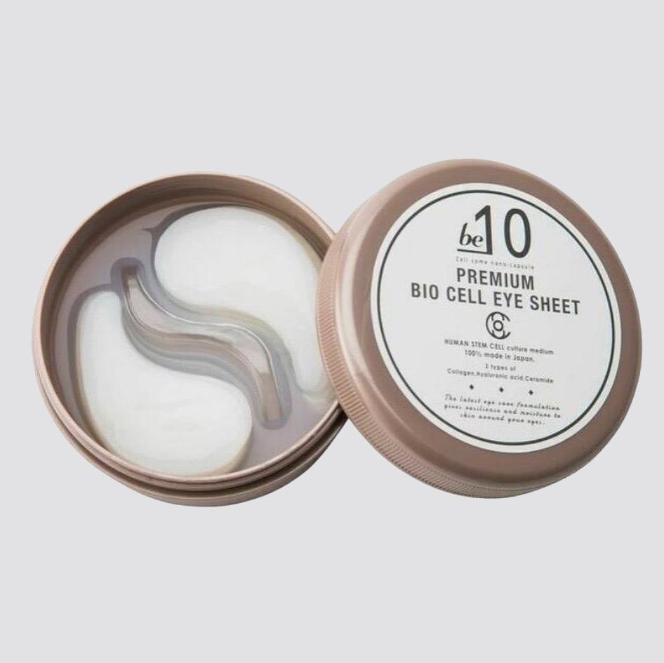 Be10 Premium Bio Cell Eye Sheets ревитализирующие патчи для век и носогубной области, 60 шт.