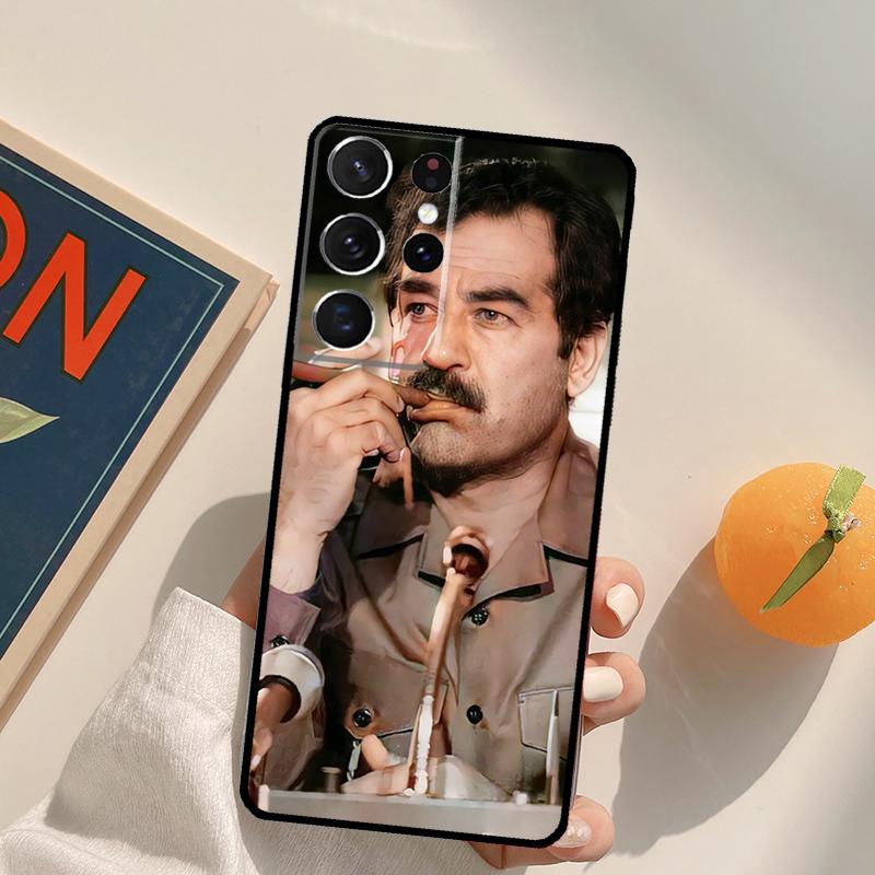 Чехол для телефона Саддам Хусейн для Samsung Galaxy S24 S25 S26 Ultra S20 S21 S22 S23 Plus S10 S25 FE Задняя крышка