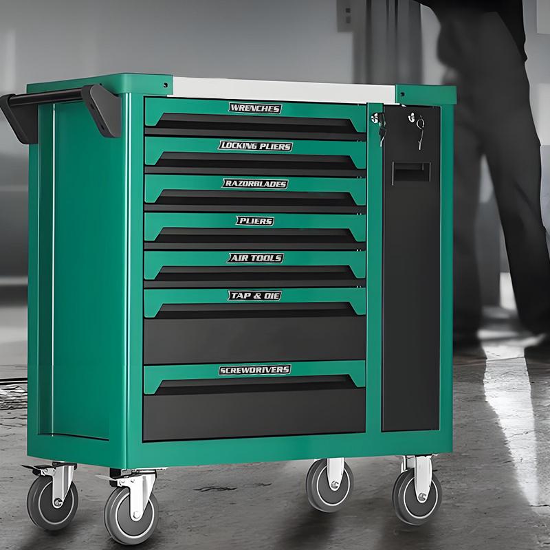 Набор из 12 магнитных наклеек для ящика с инструментами, 3D-печатные наклейки для организации инструментов, многоразовые бирки для стальных ящиков для инструментов, тележек,